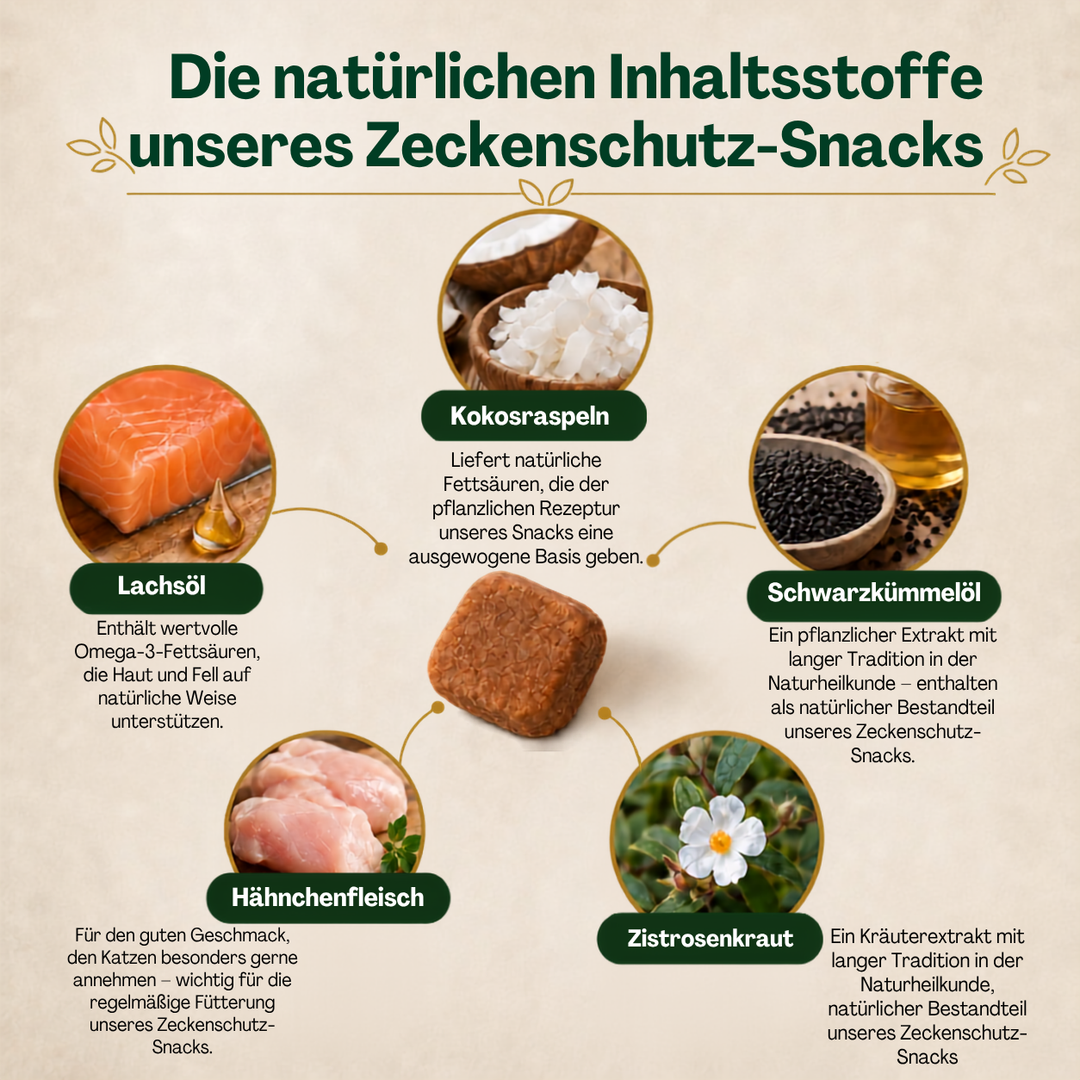 MC-Royal® Kautablette für Katzen gegen Zecken & Flöhe