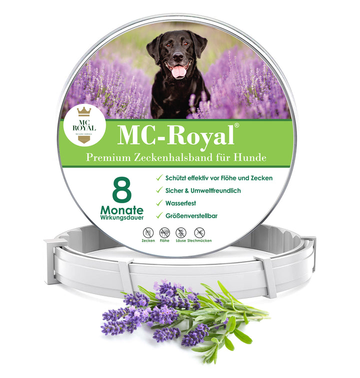 MC-Royal® Premium Zeckenhalsband für Hund