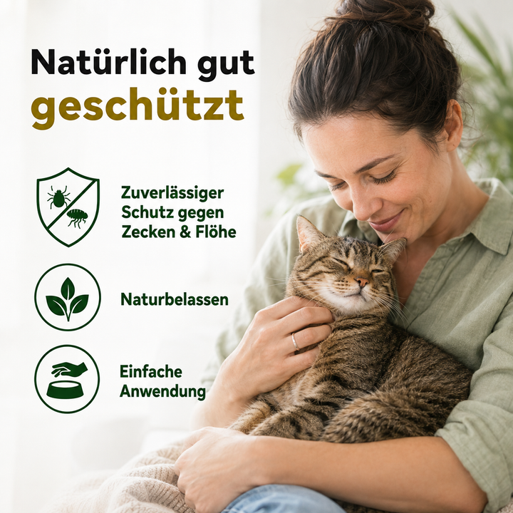 MC-Royal® Kautablette für Katzen gegen Zecken & Flöhe
