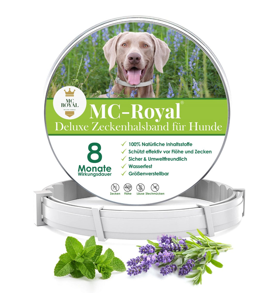 MC-Royal® Deluxe Zeckenhalsband für Hunde